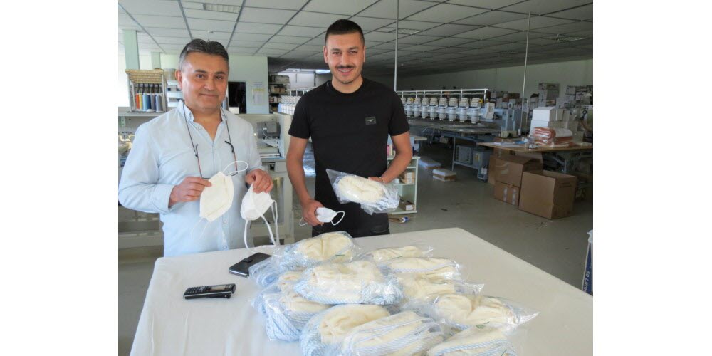 L ENTREPRISE FAMILIALE CREEE EN 2001 PAR TURGUT ERDEM SPECIALISEE DANS LE LINGE DE MAISON DE LUXE SE CONCENTRE DEPUIS MI MARS SUR LA CONFECTION DE MASQUES EN TISSUS P | Erdem Créations Erdem Créations recentre son activité sur les masques Gérardmer 0